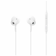 Casti Audio Type-C cu Microfon, 1.2m - Samsung (EO-IC100BWEGEU) - Alb Alb