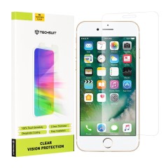 Folie pentru Apple iPhone SE 2 / SE 2020 / 7 / 8 / SE 3 / SE 2022 - Techsuit Clear Vision Glass - transparenta