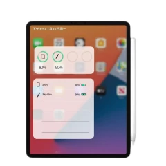 Stylus Pen pentru iPad cu Functia Palm Rejection - Techsuit (M2) - Alb Alb