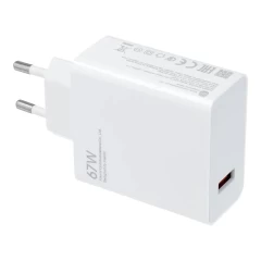 Incarcator pentru Priza USB, Super Fast Charging 67W - Xiaomi (MDY-12-EH) - Alb Alb