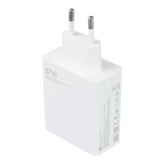 Incarcator pentru Priza USB, Super Fast Charging 67W - Xiaomi (MDY-12-EH) - Alb Alb