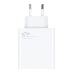 Incarcator pentru Priza USB, Super Fast Charging 67W - Xiaomi (MDY-12-EH) - Alb Alb