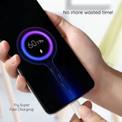 Incarcator pentru Priza USB, Super Fast Charging 67W - Xiaomi (MDY-12-EH) - Alb Alb
