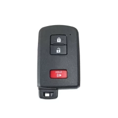 Husa pentru cheie Toyota Prius C, Prius V, RAV4, Tundra, 4Runner - Techsuit Car Key Case (2032.01) - Negru Negru