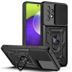 Husa pentru Samsung Galaxy A52 4G / A52 5G / A52s 5G - Techsuit CamShield Series - Negru