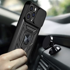 Husa pentru iPhone 14 - Techsuit CamShield Series - Negru Negru