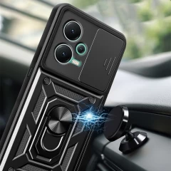 Husa pentru Xiaomi Redmi Note 12 5G / Poco X5 - Techsuit CamShield Series - Negru Negru