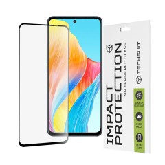 Folie pentru Oppo A98 5G / A58 4G / A79 5G / OnePlus Nord N30 SE - Techsuit 111D Full Cover / Full Glue Glass - Negru