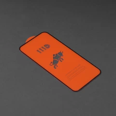 Folie pentru iPhone 15 - Techsuit 111D Full Cover / Full Glue Glass - Negru Negru