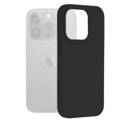 Husa pentru iPhone 15 Pro - Techsuit Soft Edge Silicone - Dark Green