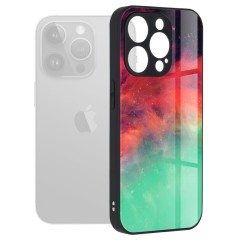 Husa pentru iPhone 15 Pro Max - Techsuit Glaze Series - Fiery Ocean
