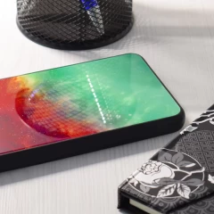 Husa pentru iPhone 15 Pro Max - Techsuit Glaze Series - Fiery Ocean Turcoaz