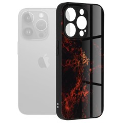 Husa pentru iPhone 15 Pro Max - Techsuit Glaze Series - Fiery Ocean