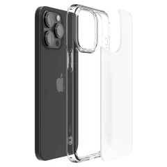 Husa pentru iPhone 15 Pro Max - Spigen Ultra Hybrid - Frost Clear transparenta