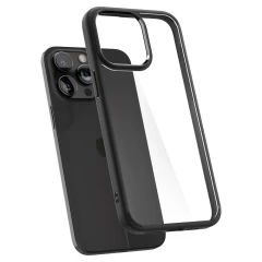 Husa pentru iPhone 15 Pro Max - Spigen Ultra Hybrid - Matte Black Negru