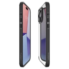Husa pentru iPhone 15 Pro Max - Spigen Ultra Hybrid - Matte Black Negru