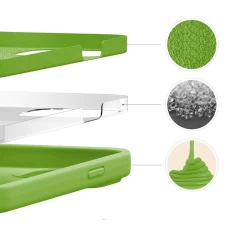 Husa iPhone 13 Pro Casey Studios Premium Soft Silicone - Acid Green Acid Green