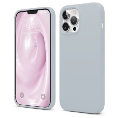 Husa iPhone 13 Pro Casey Studios Premium Soft Silicone - Roz