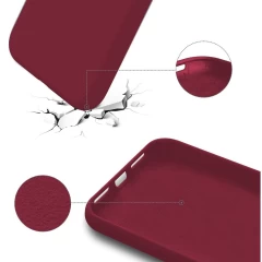 Husa iPhone 13 Pro Casey Studios Premium Soft Silicone - Rose Rose