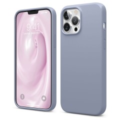 Husa iPhone 13 Pro Casey Studios Premium Soft Silicone - Slate Gray