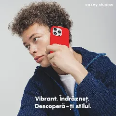Husa iPhone 15 Plus Casey Studios Premium Soft Silicone