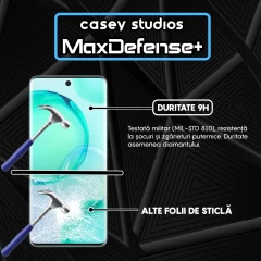 Folie Sticla CASEY STUDIOS compatibila cu Honor 50 / Huawei nova 9, Full Glue, Duritate Militara, Ultra HD, Anti Zgarieturi, Anti Amprente, Anti Socuri, Margini Negre Negru