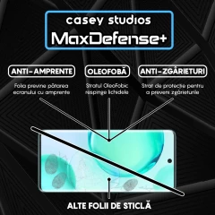 Folie Sticla CASEY STUDIOS compatibila cu Honor 50 / Huawei nova 9, Full Glue, Duritate Militara, Ultra HD, Anti Zgarieturi, Anti Amprente, Anti Socuri, Margini Negre Negru