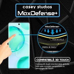 Folie Sticla CASEY STUDIOS compatibila cu Honor 50 / Huawei nova 9, Full Glue, Duritate Militara, Ultra HD, Anti Zgarieturi, Anti Amprente, Anti Socuri, Margini Negre Negru