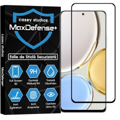 Folie Sticla CASEY STUDIOS compatibila cu Honor Magic 4 Lite 5G, Full Glue, Duritate Militara, Ultra HD, Anti Zgarieturi, Anti Amprente, Anti Socuri, Margini Negre