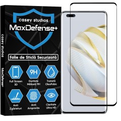 Folie Sticla CASEY STUDIOS compatibila cu Huawei nova 10 Pro, Full Glue, Duritate Militara, Ultra HD, Anti Zgarieturi, Anti Amprente, Anti Socuri, Margini Negre