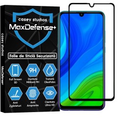 Folie Sticla CASEY STUDIOS compatibila cu Huawei P Smart 2020, Full Glue, Duritate Militara, Ultra HD, Anti Zgarieturi, Anti Amprente, Anti Socuri, Margini Negre
