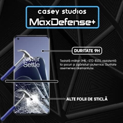 Folie Sticla CASEY STUDIOS compatibila cu OnePlus 9 Pro, Full Glue, Duritate Militara, Ultra HD, Anti Zgarieturi, Anti Amprente, Anti Socuri, Margini Negre Negru