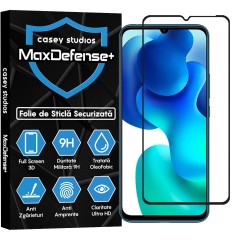 Folie Sticla CASEY STUDIOS compatibila cu Xiaomi Mi 10 Lite, Full Glue, Duritate Militara, Ultra HD, Anti Zgarieturi, Anti Amprente, Anti Socuri, Margini Negre