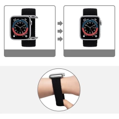 Curea Apple Watch 1/2/3/4/5/6/7/8/SE - 38/40/41 MM - XS - Braided Loop Casey Studios Casey Studios - Orange Orange