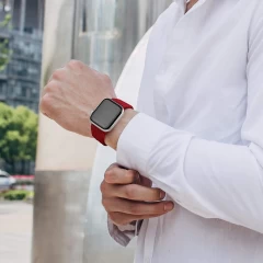 Curea Apple Watch 1/2/3/4/5/6/7/8/SE - 38/40/41 MM - XS - Braided Loop Casey Studios Casey Studios - Orange Orange