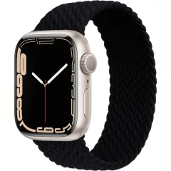 Curea Apple Watch 1/2/3/4/5/6/7/8/SE - 38/40/41 MM - XS - Braided Loop Casey Studios Casey Studios - Orange Orange