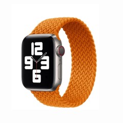 Curea Apple Watch 1/2/3/4/5/6/7/8/SE - 38/40/41 MM - S - Braided Loop Casey Studios Casey Studios - Orange