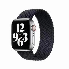 Curea Apple Watch 1/2/3/4/5/6/7/8/SE - 38/40/41 MM - M - Braided Loop Casey Studios Casey Studios - Pink Black 
