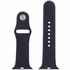 Curea Apple Watch 1/2/3/4/5/6/7/8/SE - 38/40/41 MM - M / L - Silicone Sport Casey Studios Casey Studios - Midnight Blue Midnight Blue