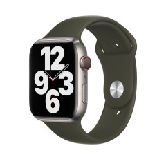 Curea Apple Watch 1/2/3/4/5/6/7/8/SE - 38/40/41 MM - M / L - Silicone Sport Casey Studios Casey Studios - Yellow
