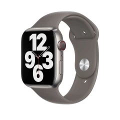 Curea Apple Watch 1/2/3/4/5/6/7/8/SE - 38/40/41 MM - S /m - Silicone Sport Casey Studios Casey Studios - Dark Grey Dark Grey