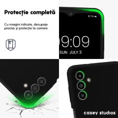 Husa Samsung Galaxy A13 5G/A04s/M13 5G Casey Studios Premium Soft Silicone Negru