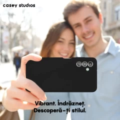 Husa Samsung Galaxy A13 5G/A04s/M13 5G Casey Studios Premium Soft Silicone Negru