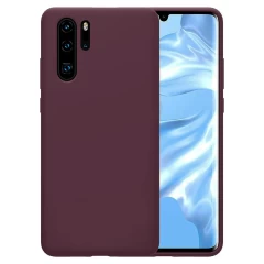 Husa Huawei P30 Pro/P30 Pro New Edition Casey Studios Premium Soft Silicone Burgundy