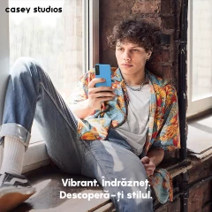 Husa Samsung Galaxy S22 Plus Casey Studios Premium Soft Silicone Cadet Blue