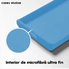 Husa Samsung Galaxy S23 Casey Studios Premium Soft Silicone Cadet Blue