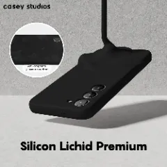 Husa Samsung Galaxy S23 Casey Studios Premium Soft Silicone Negru
