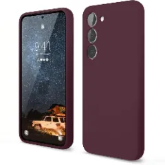 Husa Samsung Galaxy S23 Plus Casey Studios Premium Soft Silicone Burgundy 