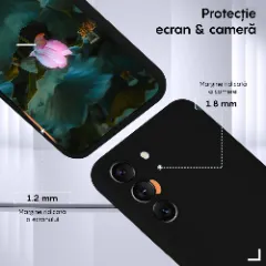 Husa Samsung Galaxy S22 Casey Studios Premium Soft Silicone Negru