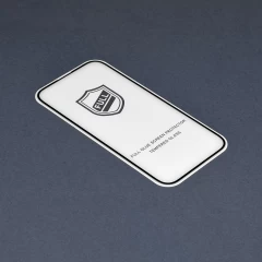 Folie pentru iPhone 15 Pro - Lito 2.5D FullGlue Glass - Black Negru
